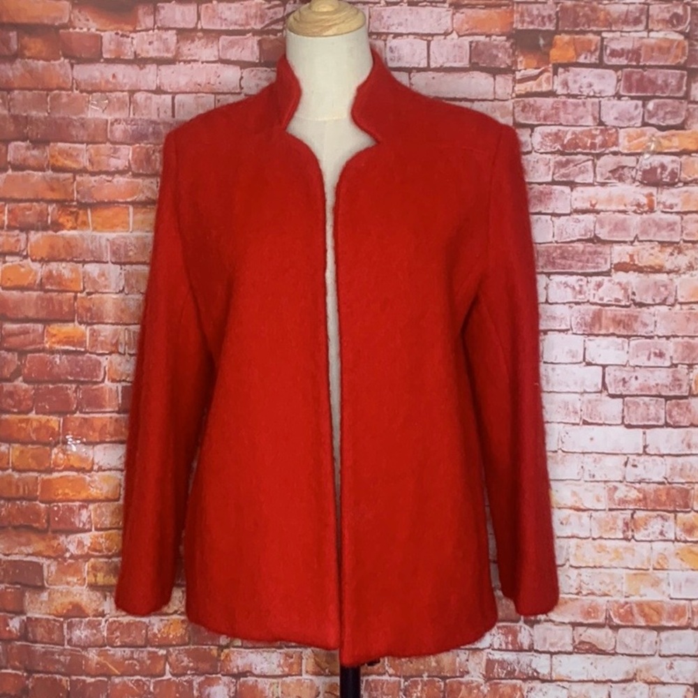 Vintage Wool Red Jacket